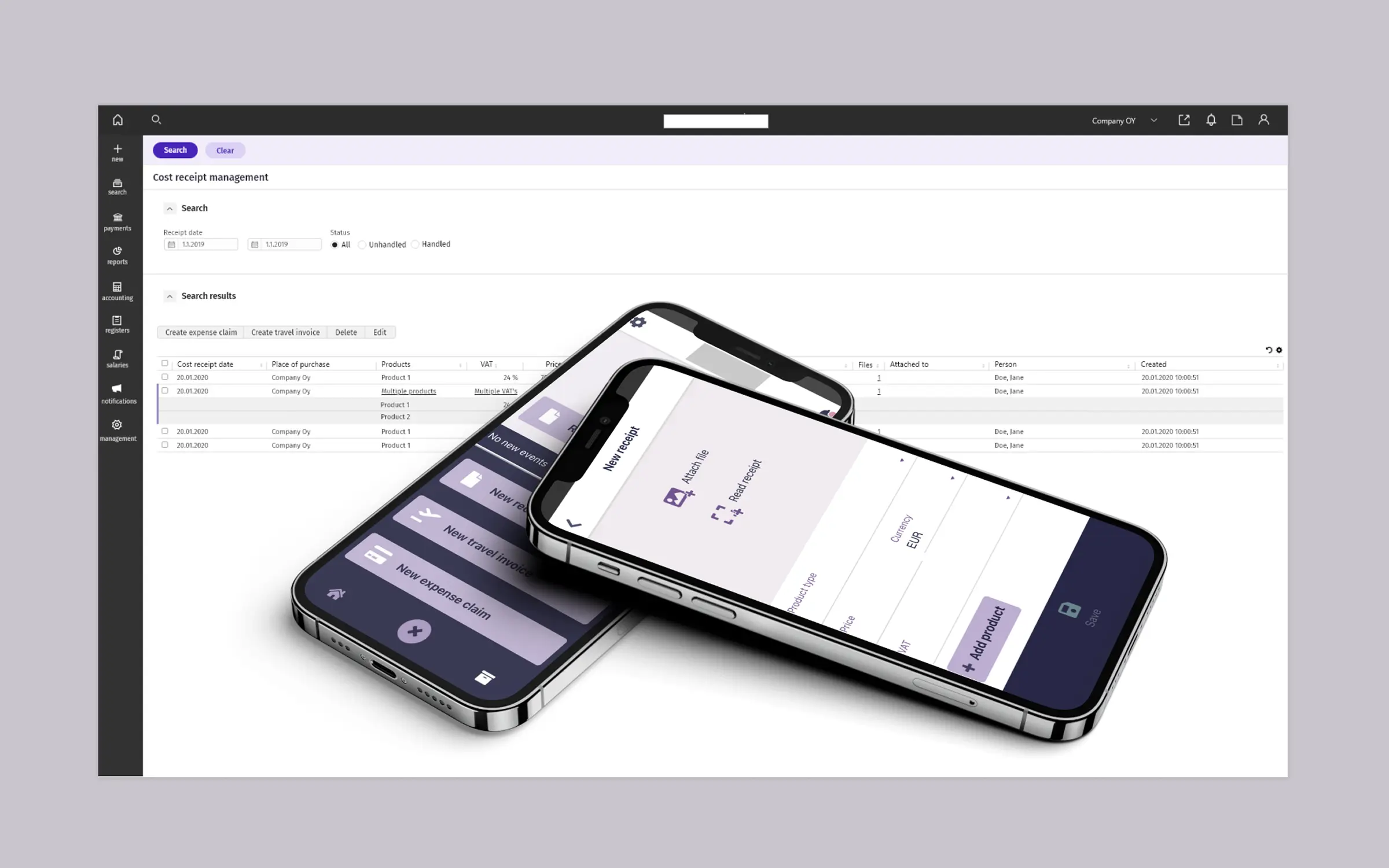 Receipt Management thumbnail